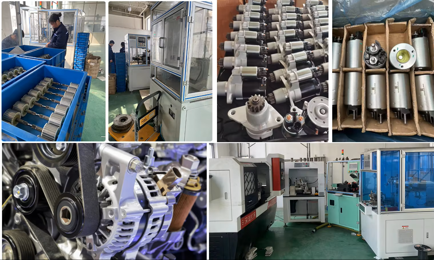 Heavy-duty alternator cutaway for importer evaluation