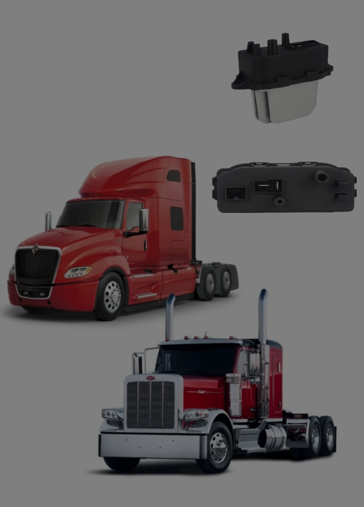 Truck HVAC blower motor resistor replacement component