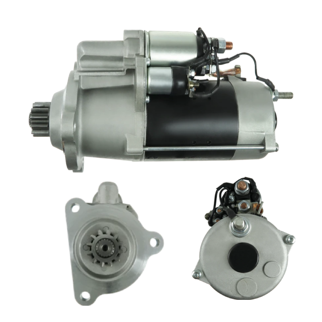 24V 6.0kW Heavy-Duty Starter Motor for Mercedes-Benz Actros MP2 / MP3 (OEM 0001330011, 0001330020)