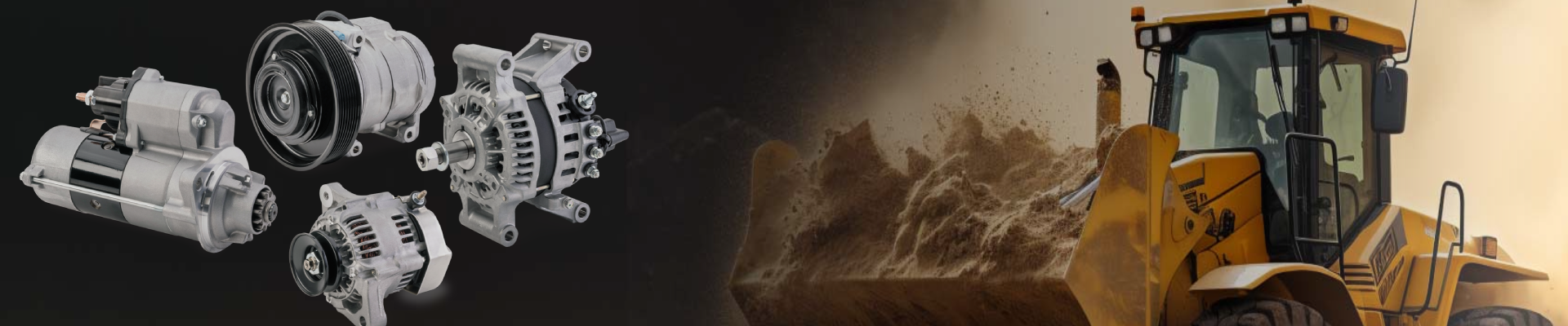 Heavy-duty alternator and starter motor manufacturer OEM supply