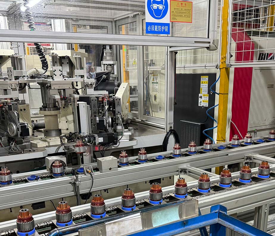 Starter Parts Assembly Process