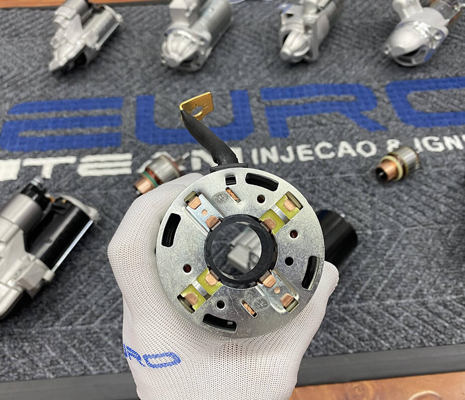 Surface Texture and Labeling on Starter