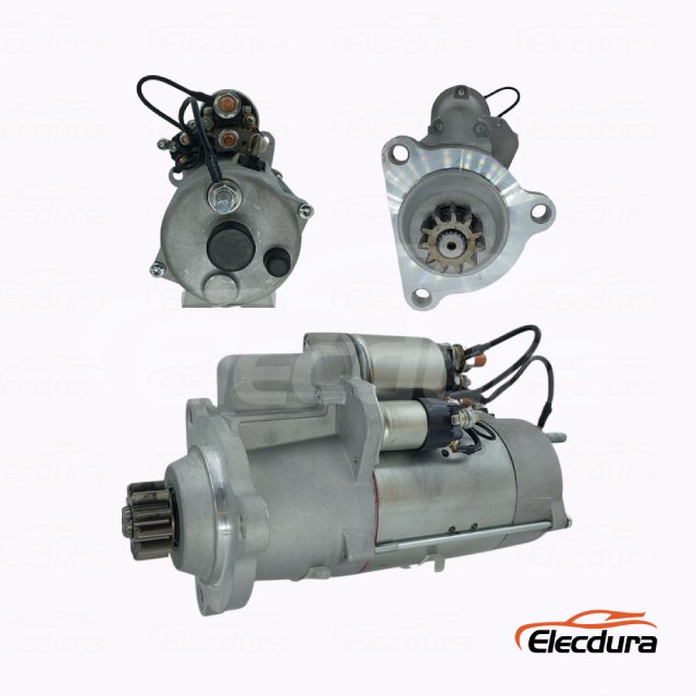 0001330013 Motor Starter Tugas Berat 24V 11T untuk Bus Truk Mercedes-Benz Bosch QDJ2930F