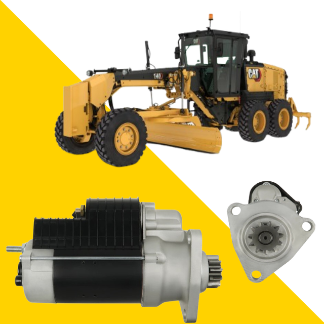 24V 10kW Starter Motor for Caterpillar – OEM 0001350012 / 0001350013