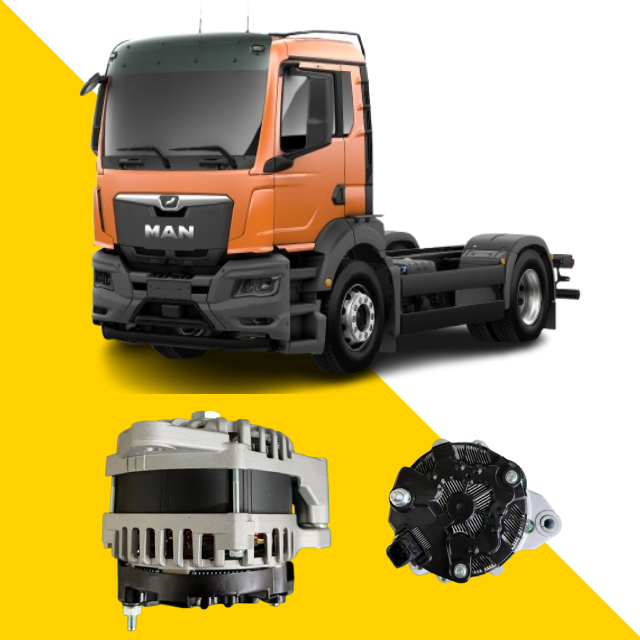 A003TV9171A alternator compatible with MAN TGS and TGX trucks