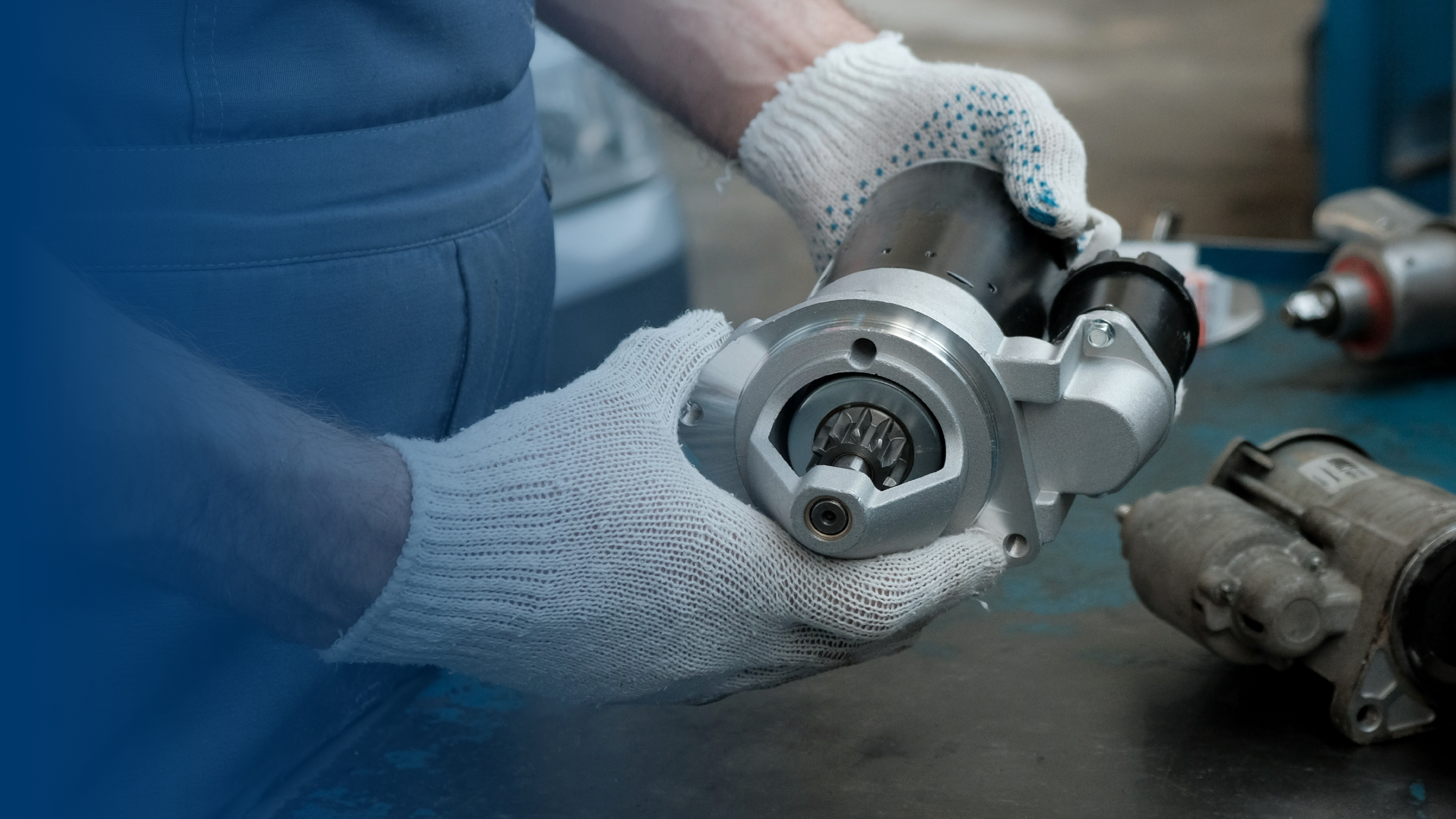 OE replacement heavy-duty starter motor