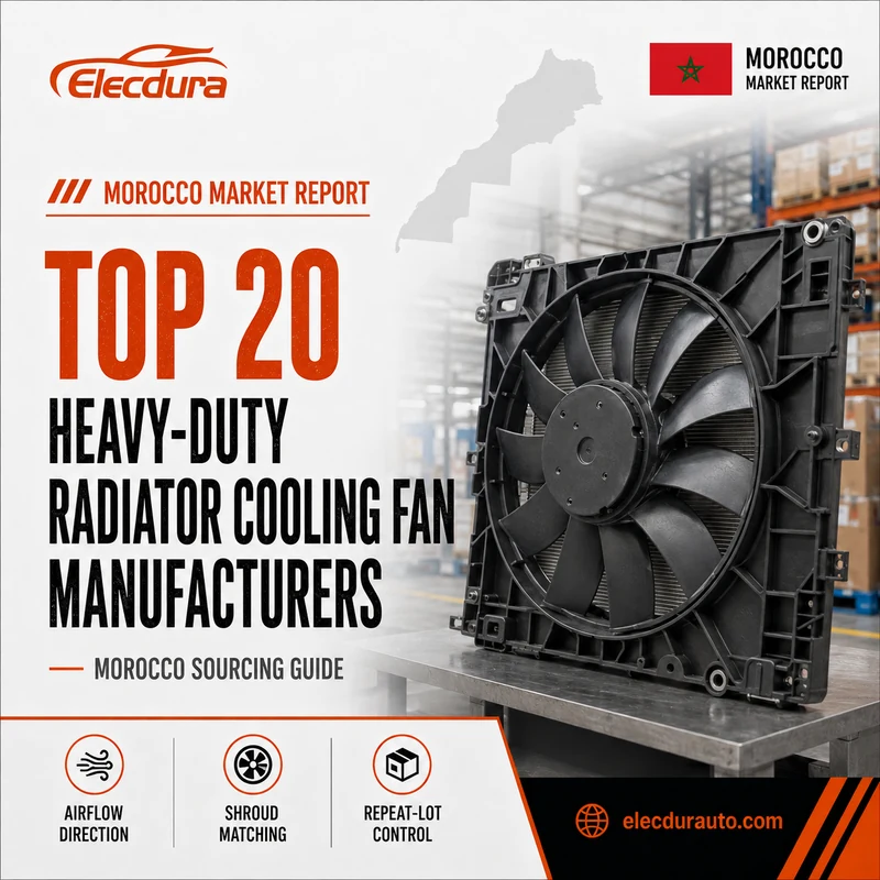 Top 20 Heavy-Duty Radiator Cooling Fan Manufacturers in Morocco