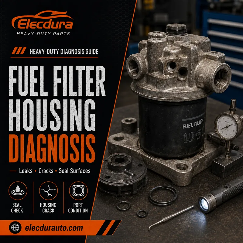 Rumah Filter Bahan Bakar Tugas Berat: Pompa Primer, Katup Periksa, dan Diagnosis Kebocoran Udara