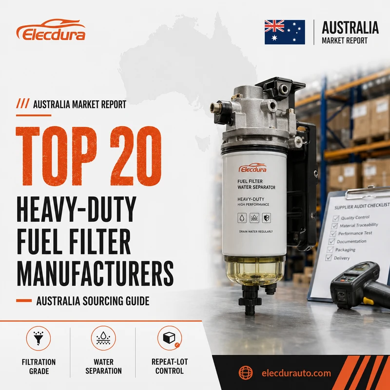 Top 20 v&yacute;robců vysoce v&yacute;konn&yacute;ch palivov&yacute;ch filtrů v Austr&aacute;lii