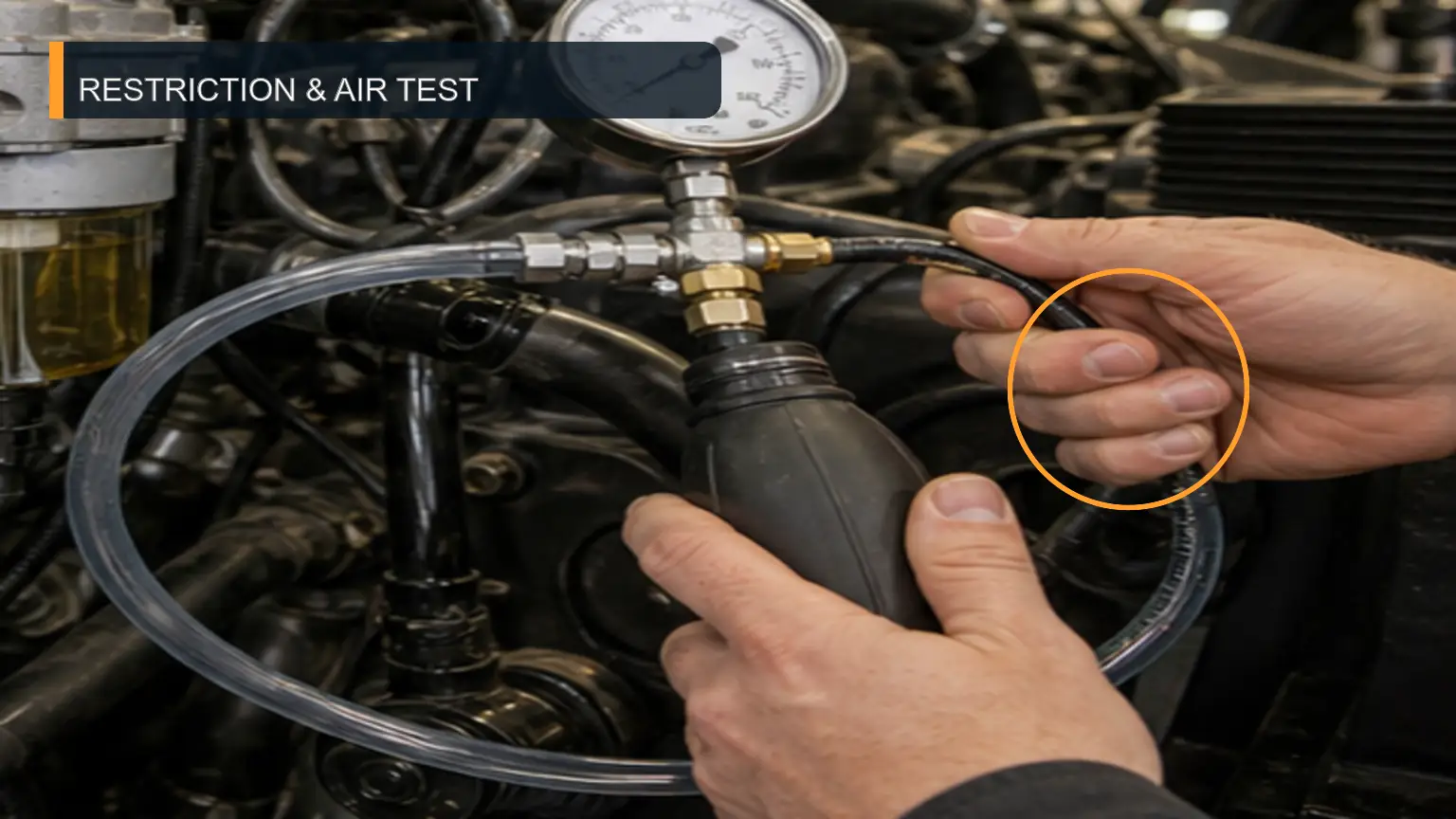 Fuel-water separator filter fitment, clean packaging, and traceable batch-release checks for a heavy-duty order