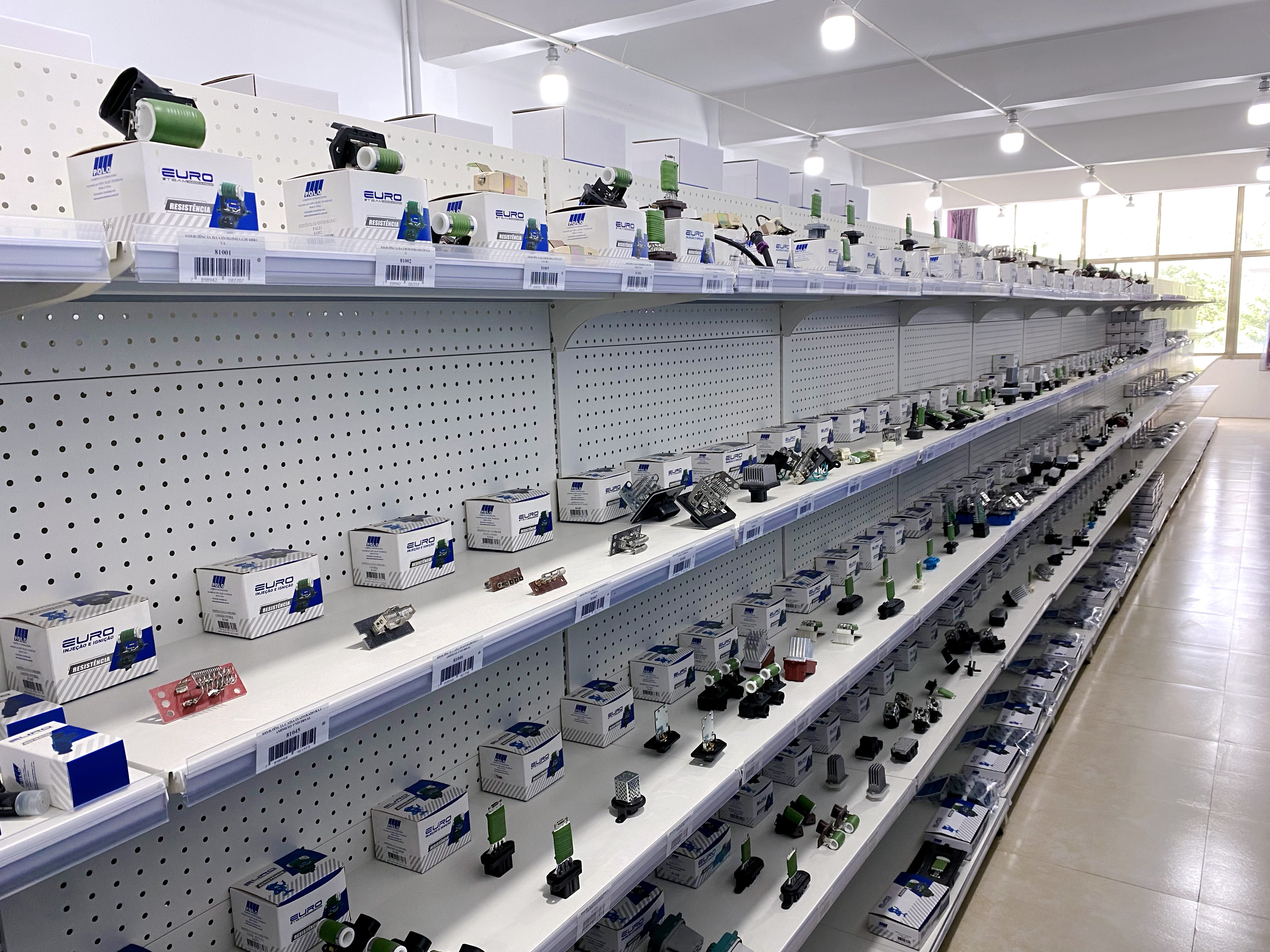 Organized sample library for fast OE matching