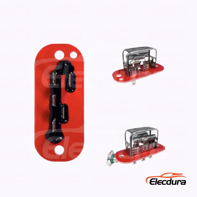 Heavy Duty HVAC Blower Motor Resistor Plate 650179BSM / MT1363 – For School Buses, Freightliner & Navistar