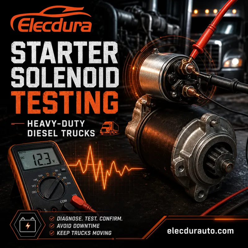 Starter Solenoid Testing Guide for Heavy-Duty Trucks