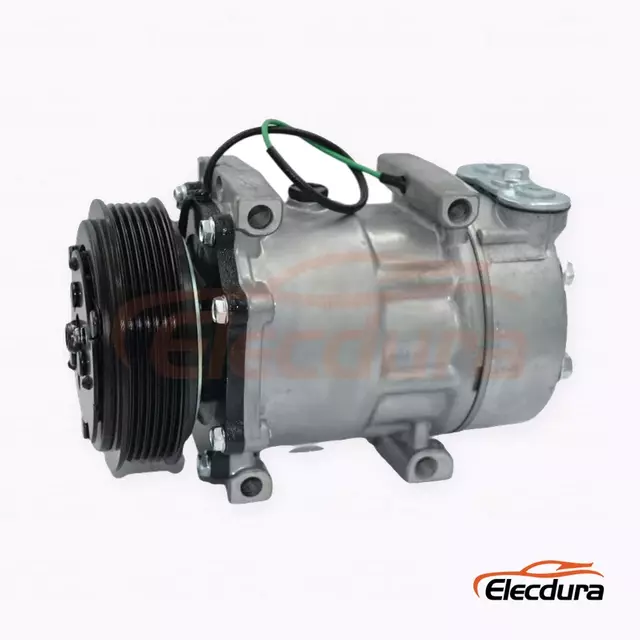 7H15 24V 6PK 119 mm Heavy-Duty A/C Compressor for Dongfeng Liuzhou Chenglong H7 truck