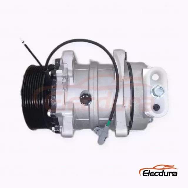 7H15 24V 8PK 119 mm Heavy-Duty A/C Compressor for Shacman Xuande X9 truck
