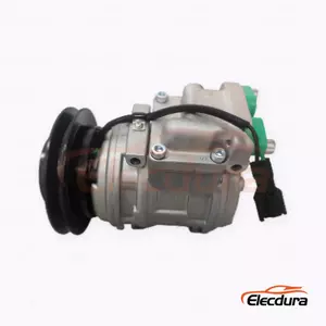 10PA15C 24V A1 142 mm R12 Port Heavy-Duty A/C Compressor for Lonking 55 / 60 excavator