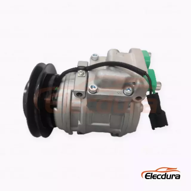 10PA15C 24V A1 142 mm R12 Port Heavy-Duty A/C Compressor for Lonking 55 / 60 excavator