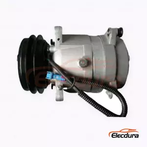 V5 24V A1 132 mm Heavy-Duty A/C Compressor for Shacman Delong F3000