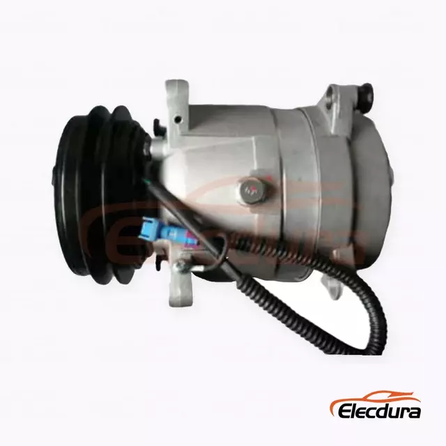 V5 24V A1 132 mm Heavy-Duty A/C Compressor for Shacman Delong F3000
