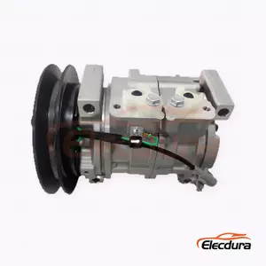 10S13C 24V B1 142mm Heavy-Duty A/C Compressor for Hitachi ZX470 / 5G excavator