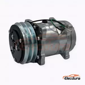 5H14 24V A2 132 mm Heavy-Duty A/C Compressor for XCMG 370 excavator