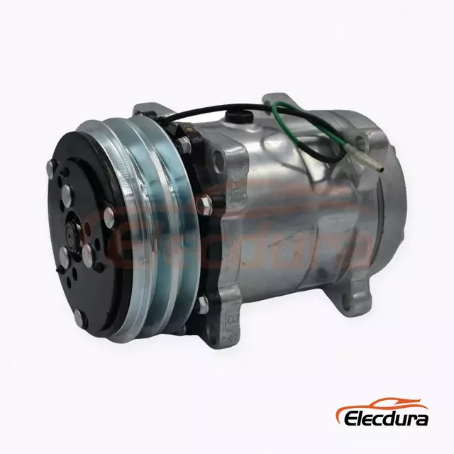 5H14 24V A2 132 mm Heavy-Duty A/C Compressor for XCMG 370 excavator