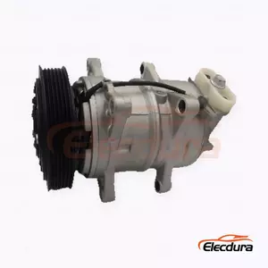 10K17C 24V PV6 135 mm left-15-degree flare Heavy-Duty A/C Compressor for Foton Auman GTL truck