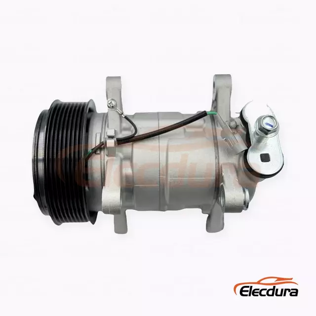 10S13G 24V PV8 119mm Heavy-Duty A/C Compressor for Foton Aumark M4 truck - Top-Port