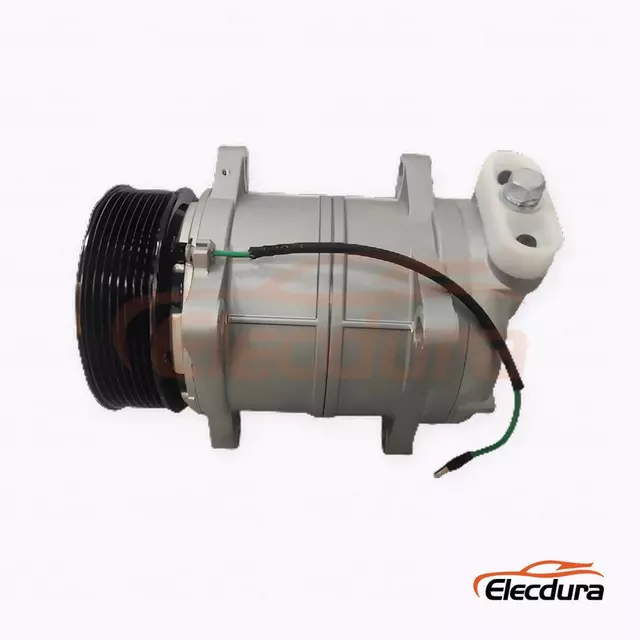 6K17B 24V PV8 119 mm eight-ear Heavy-Duty A/C Compressor for XCMG 135 construction equipment