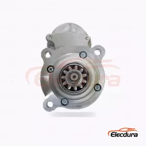 Denso-Type 12V 2.0kW 11 Teeth CW Variant B Starter Motor, Complete Side View