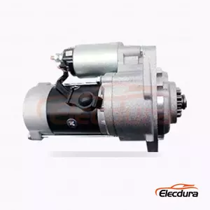 Mitsubishi-Type Visual-Match Variant A Starter Motor, Complete Side View