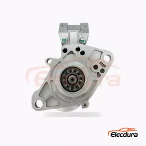 Mitsubishi-Type 12V 2.0kW 11 Teeth CW Starter Motor, Complete Side View