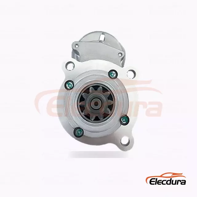 STR177A John Deere startmotor, 12V 3,0kW 10 t&aelig;nder, komplet set fra siden