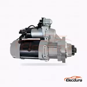 S1026 Case Starter Motor, 12V 7.20kW 11 Teeth, Complete Side View
