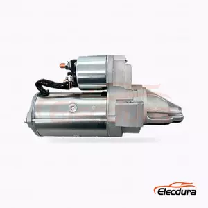 S3125、10439920 Heavy-Duty Starter Motor, 12V 2.0kW 12 Teeth, Complete Side View