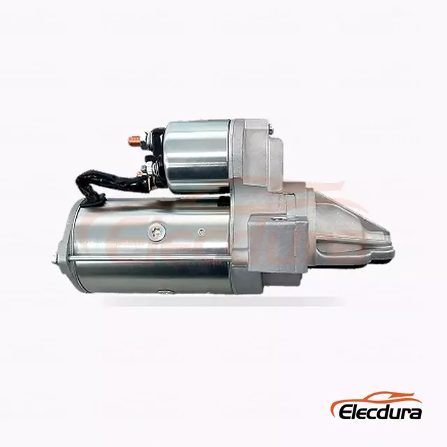 S3125、10439920 Heavy-Duty Starter Motor, 12V 2.0kW 12 Teeth, Complete Side View