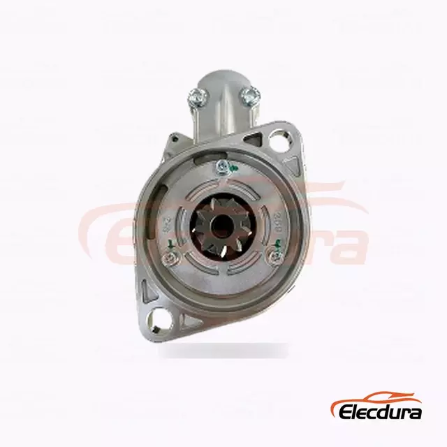 D&eacute;marreur de type Hitachi S13-555, 12 V, 2,8 kW, 9 dents, vue lat&eacute;rale compl&egrave;te