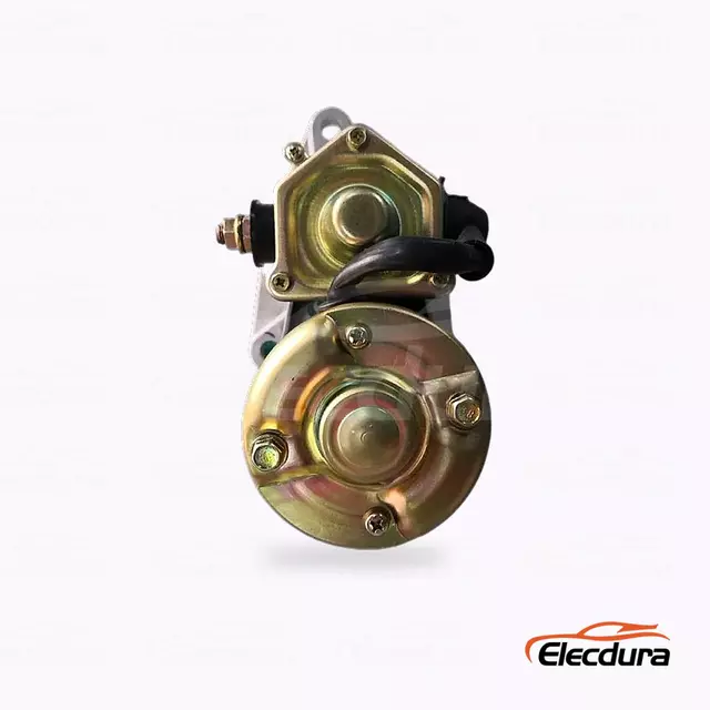 281001240 Hino EM100 Starter Motor Wholesale 24V, Rear Terminal View