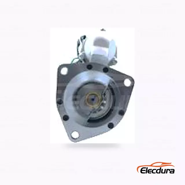 6008134650 Komatsu PC200-1 Starter Motor Distributor, Drive-End Front View