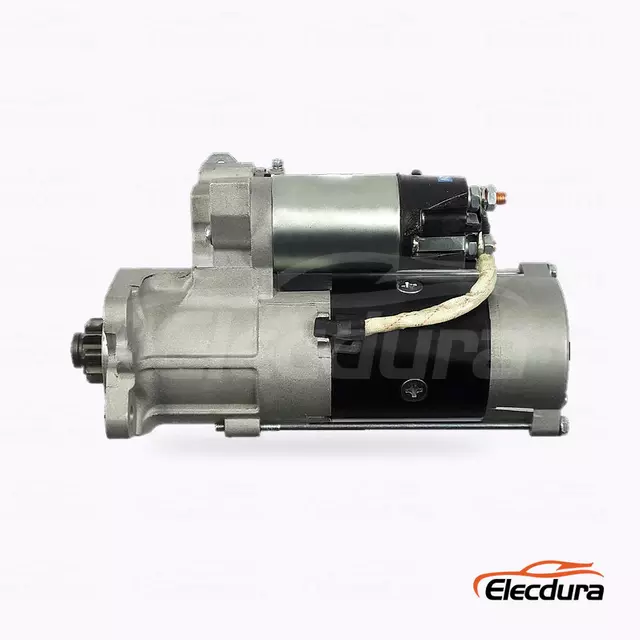 32B6600202 Caterpillar Forklift Starter Motor Wholesale, Complete Side View