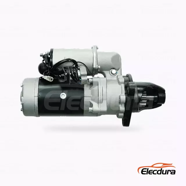 6008138110 Komatsu PC125-7 Starter Motor Wholesale, Complete Side View