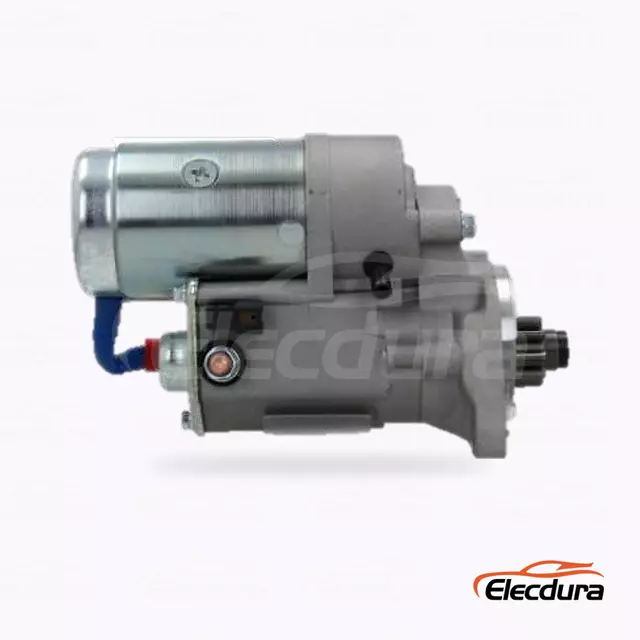 228000-0690 Kubota V2203/V2403 9T Starter Motor Wholesale, Complete Side View