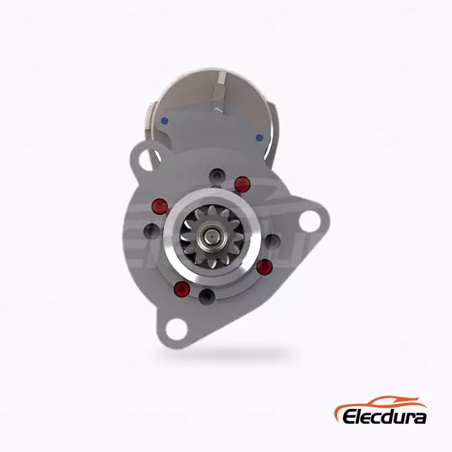 1113256 Case Crane 250 12T Starter Motor Wholesale, Drive-End Front View