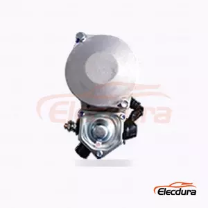 228000-6870 Case MX-series Tractor Starter Motor, 12V 4.0kW 10 Teeth, Complete Side View