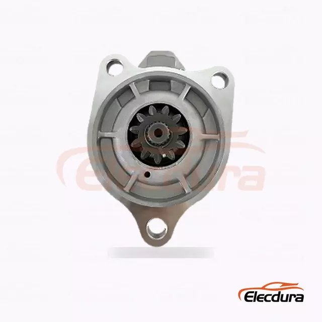 28100-E0010 Hino P11C 24V Starter Motor Wholesale, Drive-End Front View