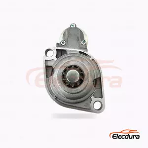 0001121008 Volkswagen Starter Motor, 12V 1.1kW 10 Teeth, Complete Side View