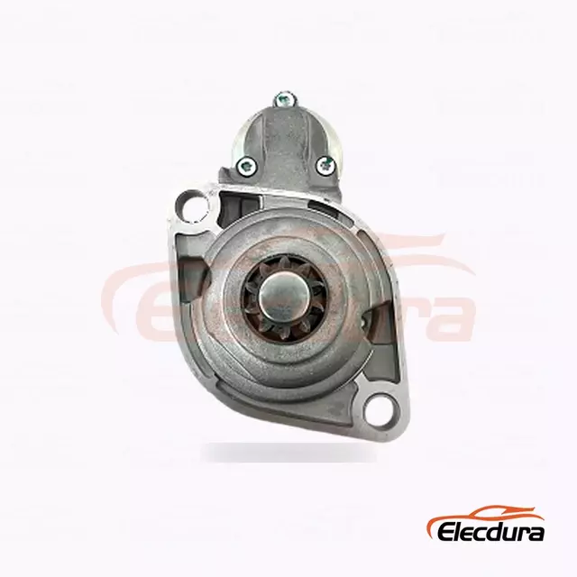 0001121008 Motor de arranque Volkswagen, 12V 1.1kW 10 dientes, vista lateral completa