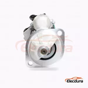 0-23000-0060 Komatsu Starter Motor, 24V 4.5kW 9 Teeth, Complete Side View