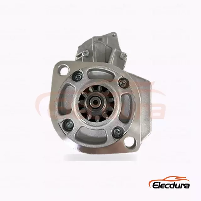 0-24000-3251 Hitachi ZX120 and Sumitomo Starter Motor, 24V 4.5kW 11 Teeth, Complete Side View