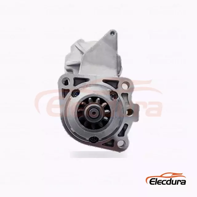 428000-5330 Caterpillar AP655 舗装機スターター モーター、24V 5.5kW 11 歯、完全側面図